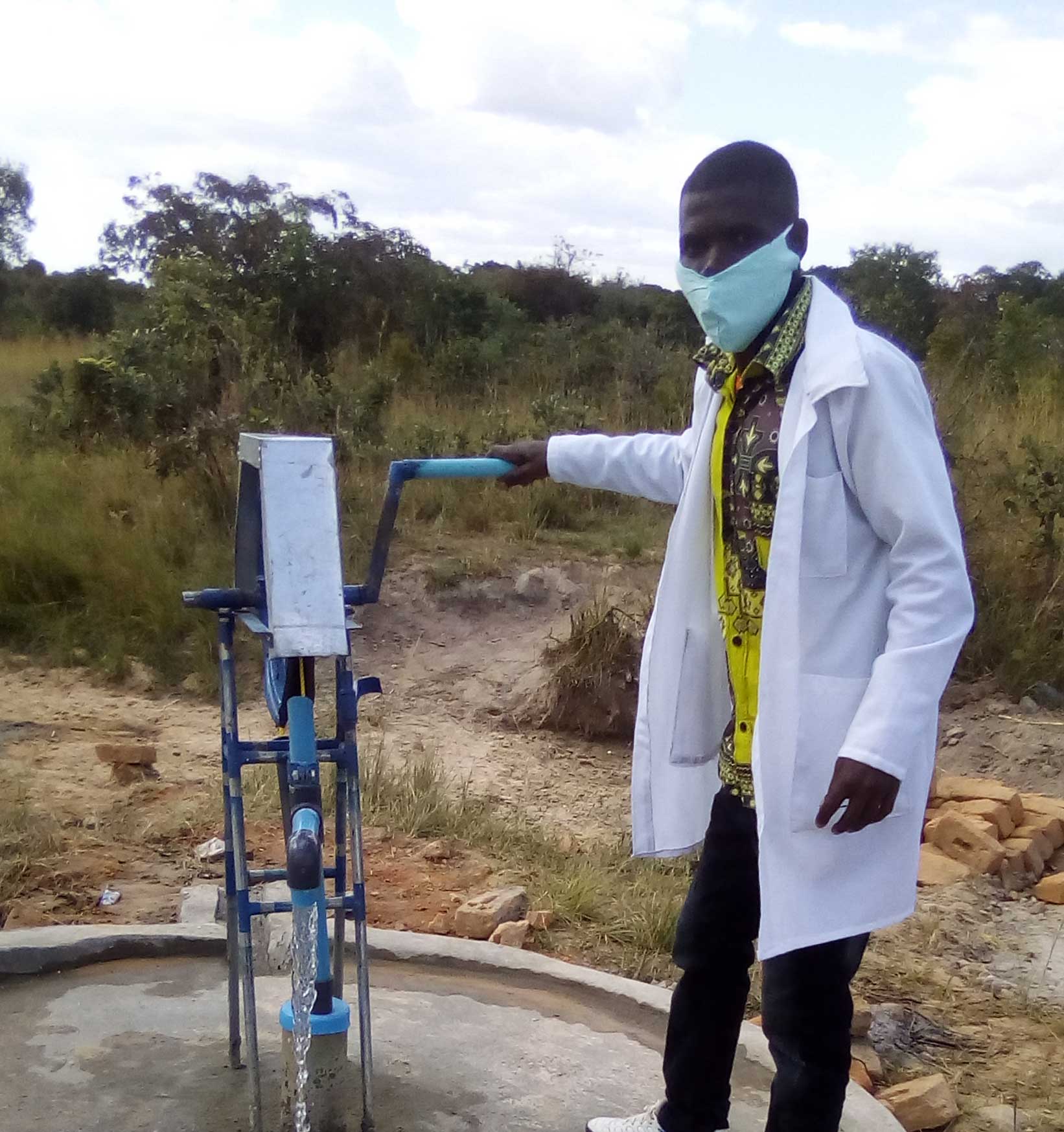 Pump at Chindeza rural health center