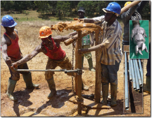 Manual Rota Sludge Drilling