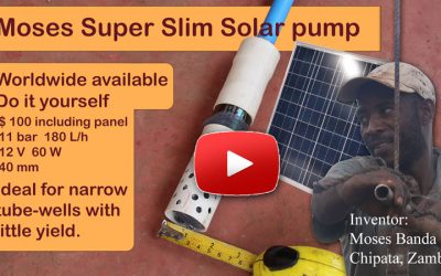 Moses Super Slim Solar pump