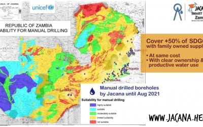 Reaching 50% of SDG 6 target group in Sub Sahara Africa with water at household level and Self-supply.