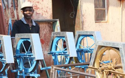 Newly qualified SMART water entrepreneurs in Petauke