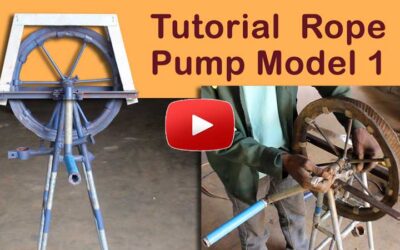 Video tutorial making a rope pump